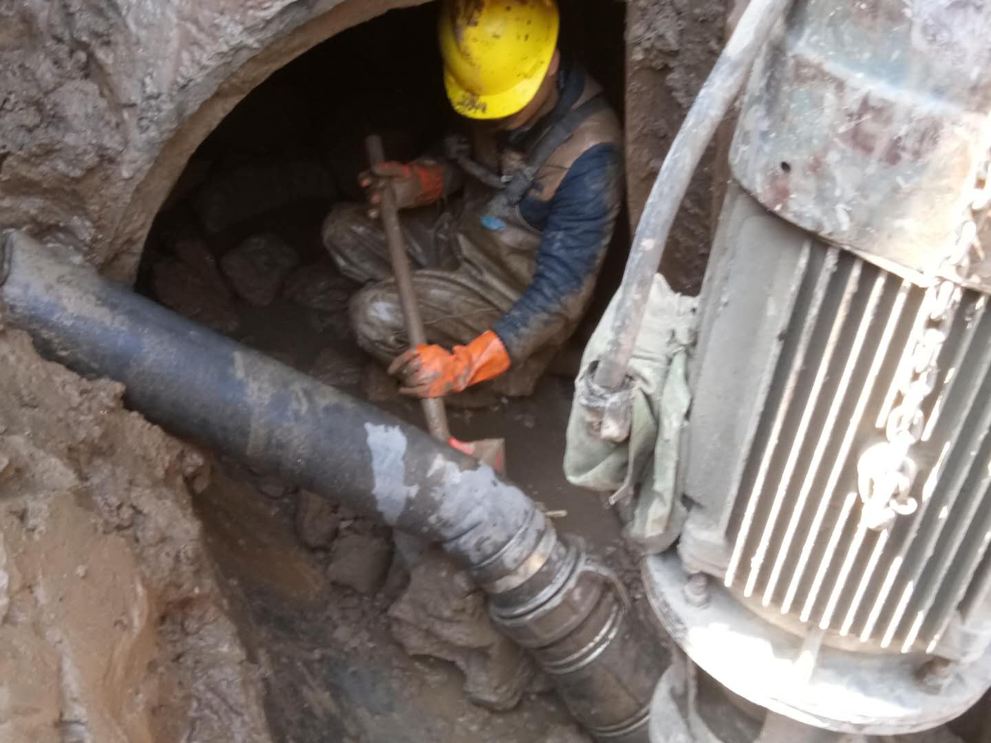 营根镇管道清淤